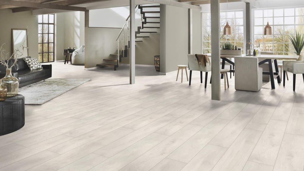 Parchet laminat Krono Original, Super Natural 8630 Stejar Aspen, AC4,1285x192x8 mm