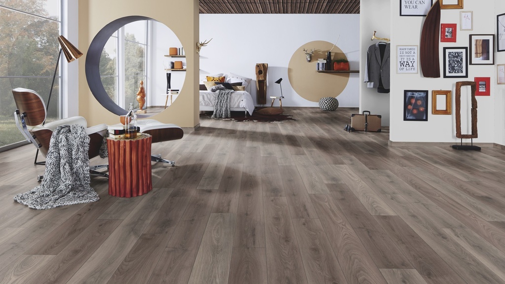 Parchet laminat Krono Original, Atlantic K287 Steelworks Oak, AC5,1285x192x12 mm