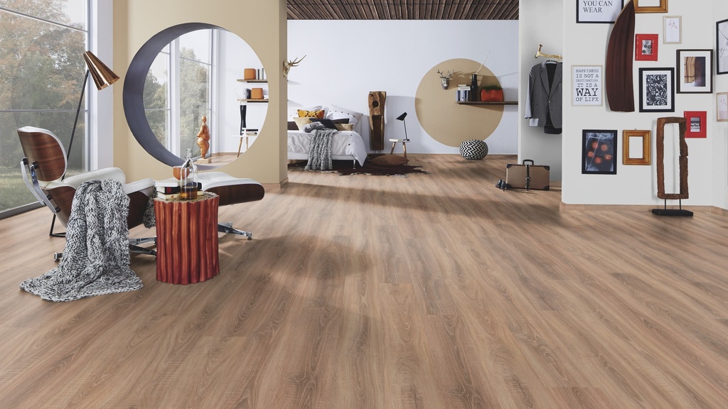 Parchet laminat Krono Original, Castello 8072 Nostalgia Oak, 1285x192x8mm