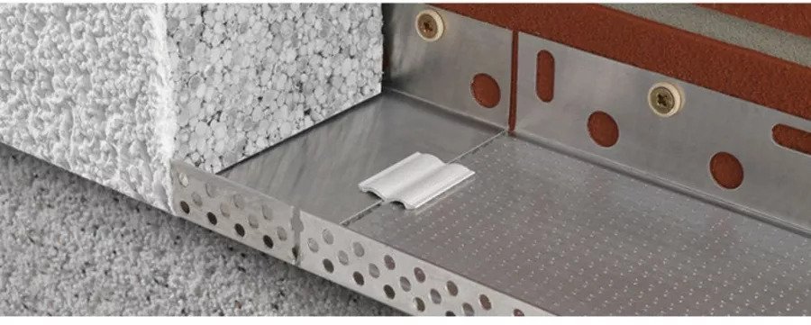 Imbinare montaj profil soclu termosistem 30 mm, 100 buc/set