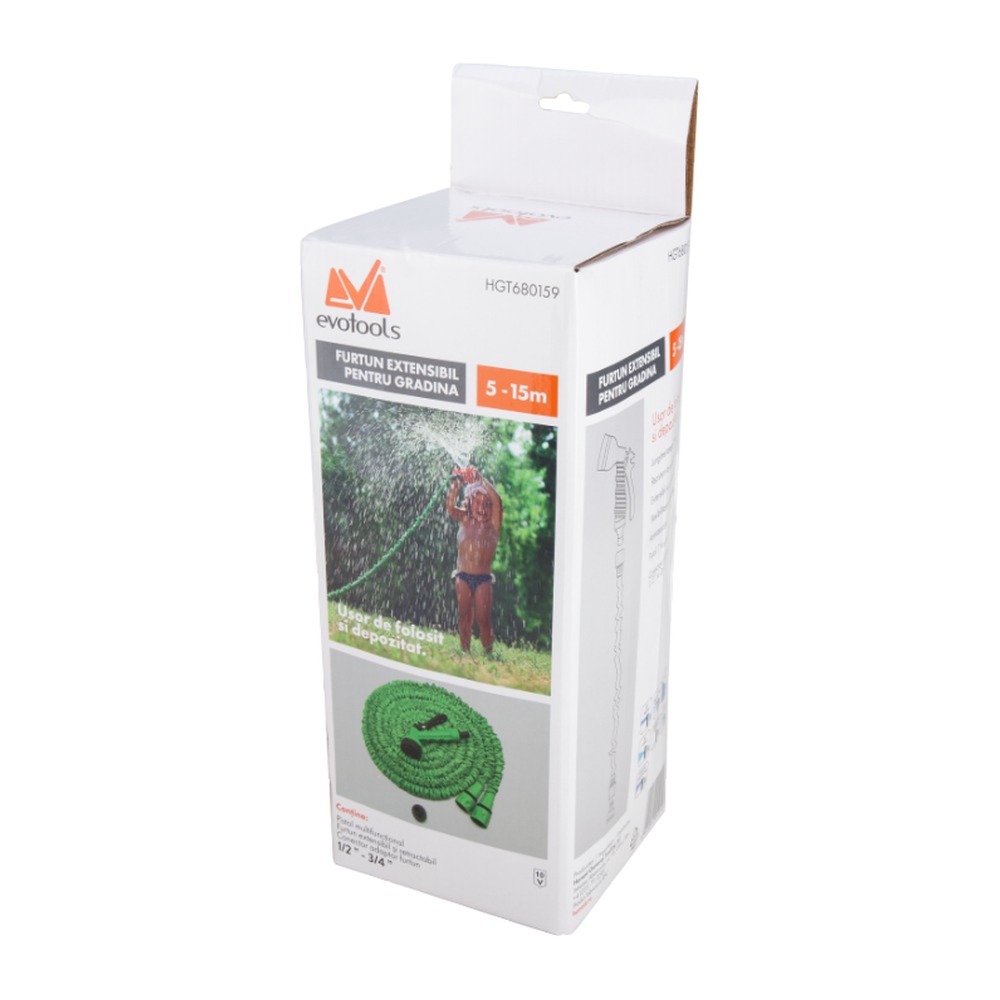 FURTUN EXTENSIBIL PENTRU GRADINA1/2-3/4 15M