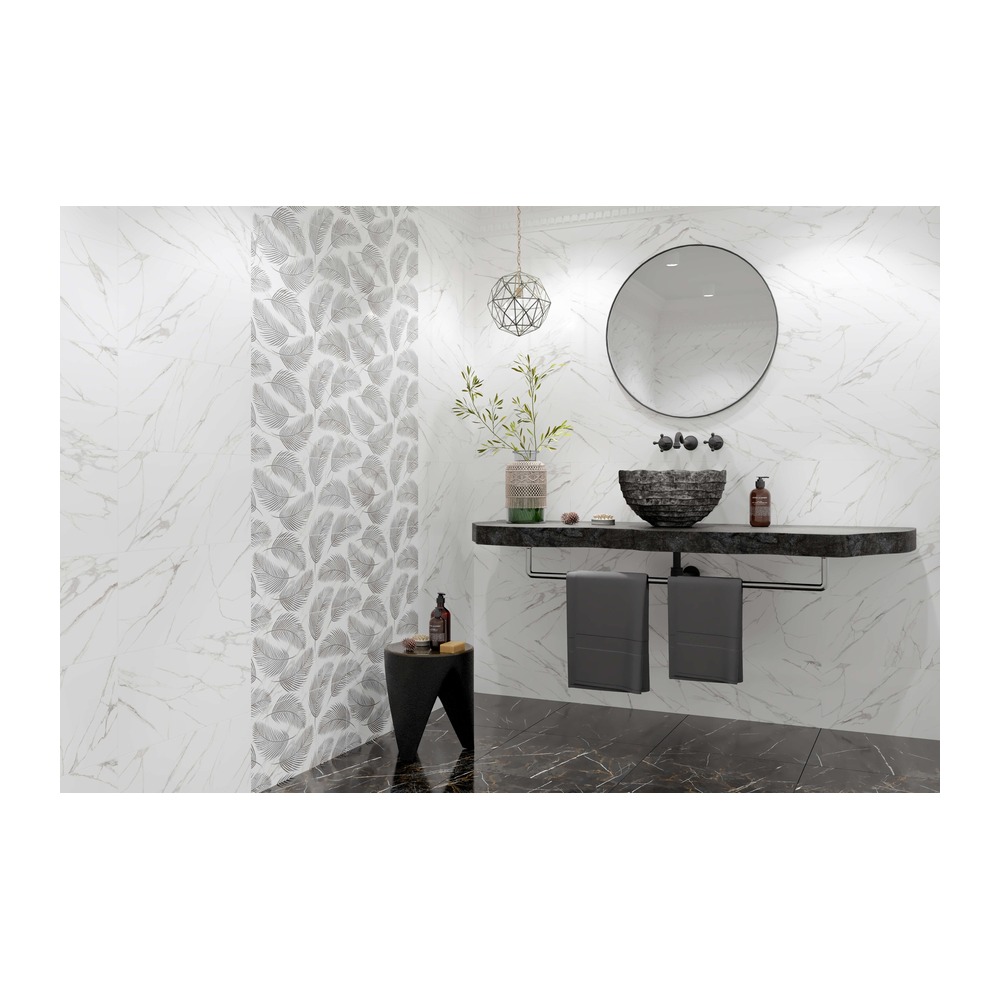 Faianta Nero e Bianco white 30x60 cm 1,44 mp/cutie