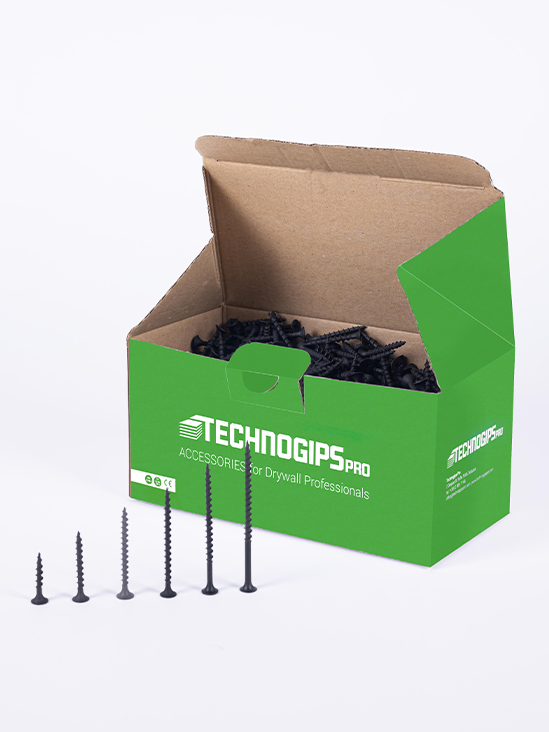 Surub autofiletant Technogips TX 3.5x25 mm, pentru lemn 1000 buc/cutie