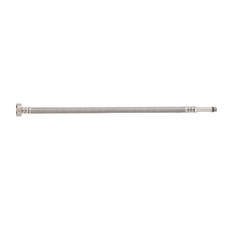 RACORD FLEX MONO CU TESATURA INOX 50 CM ADAPTOR LUNG