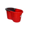 Găleată pentru mop cu pedală+2 rezerve 100% microfibră 16l