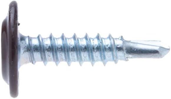 Șurub autoforant cu cap plat, 4.2x 16/Ph2 RAL 8017, 500 buc