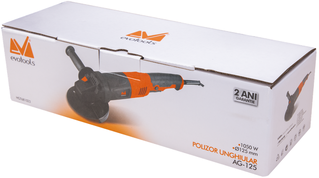 Polizor unghiular AG 125 1050W EPTO