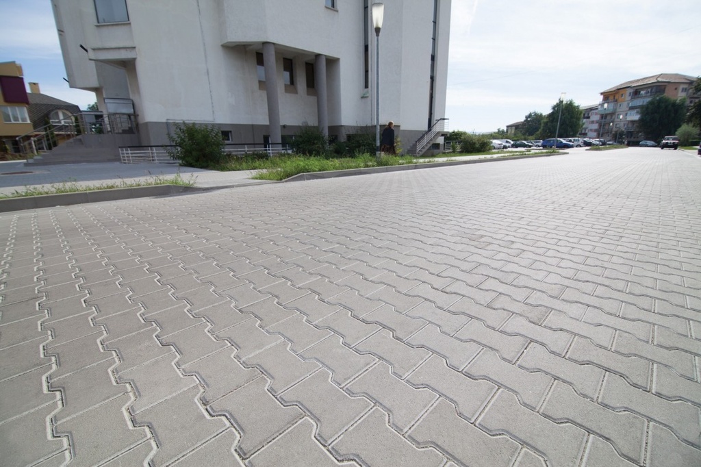 PAVELE DUBLU T T3 10CM GRI CIMENT
