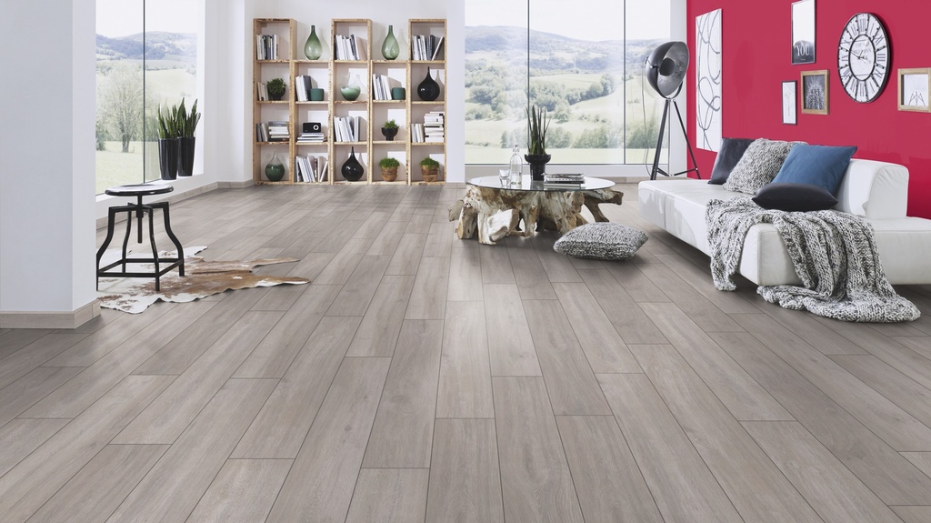 Parchet laminat Krono Original, 5946 Rockford Oak Planked, AC5,1285x192x12 mm, 1.48 mp