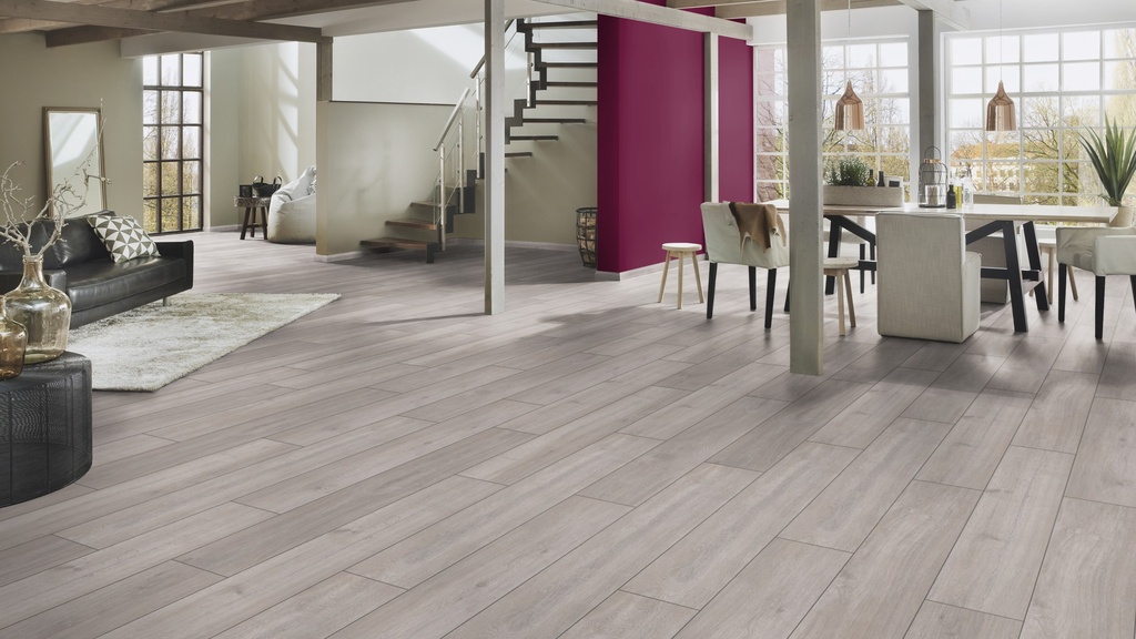 Parchet laminat Krono Original, 5946 Rockford Oak Planked, AC5,1285x192x12 mm, 1.48 mp