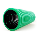 Țeavă flexibilă corugată dren verde Ø110 mm 360 12c-v1, 12 m