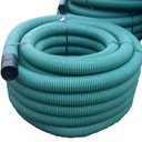 Țeavă flexibilă corugată dren verde Ø110 mm 360 50c-v1, 50 m