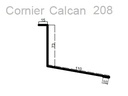 Racord calcan (3011) lucios 2000 mm