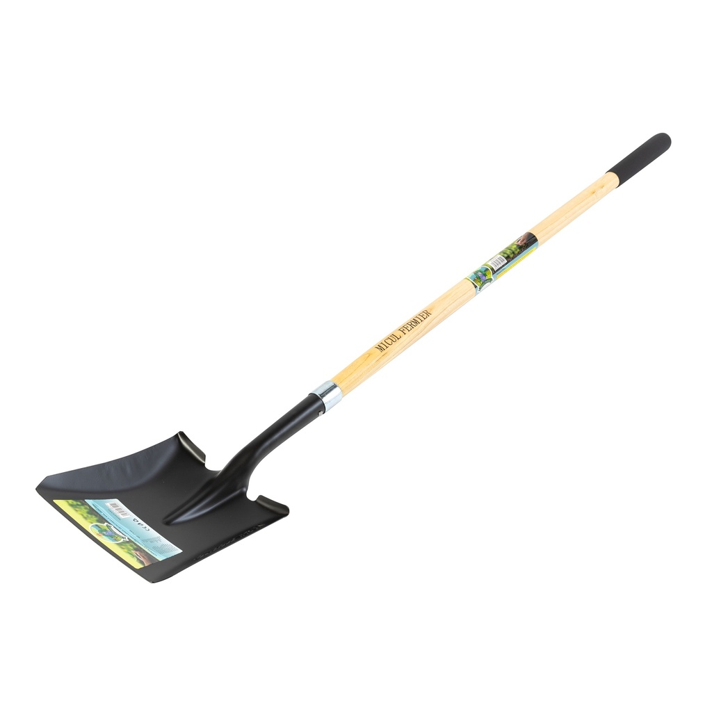 Lopata cu coada lemn, 282x238x1.5 mm, lungime 1500 mm