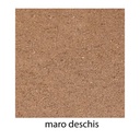 Capac element gard  47x27x5 cm , maro 