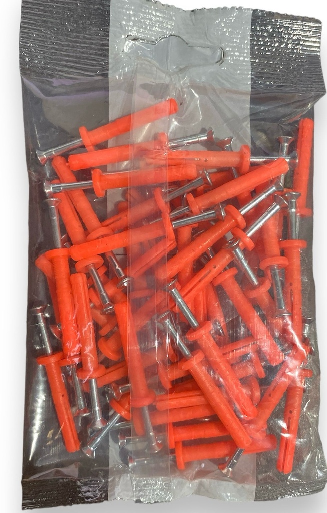 Dibluri cu șurub cui percuție pentru beton/BCA, Ø 6x40 mm, set 50 buc