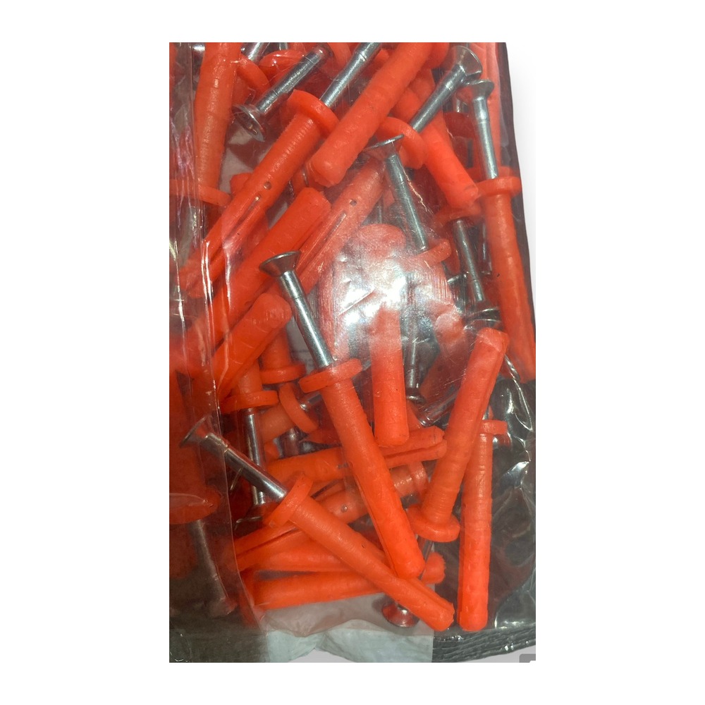 Dibluri cu șurub cui percuție pentru beton/BCA, Ø 6x40 mm, set 50 buc