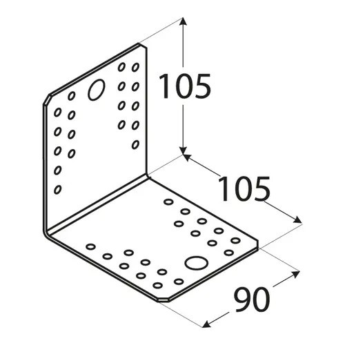 KL5 - Colțar 105x105x90x2,5 mm