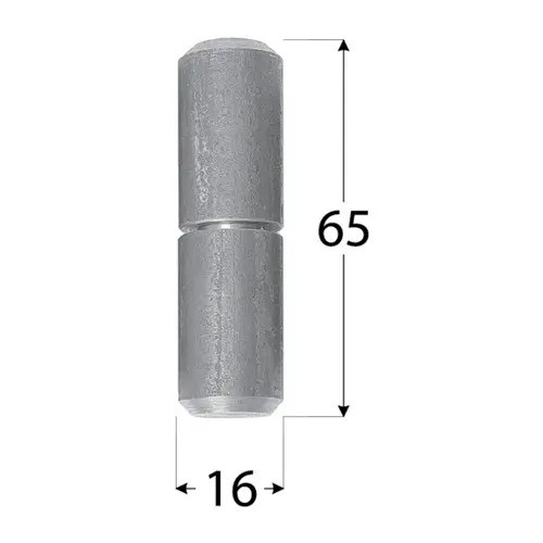 Balama sudabilă cu bilă 16x65 mm