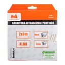 GARNITURA AUTOADEZIVA EPDM 1008 PROFIL D 2*3M MARO