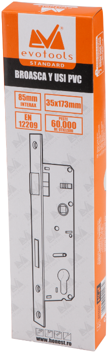 Broasca tip Y EvoTools, adancime 30 mm, distanta interax 85 mm, placa frontala 16x240 mm