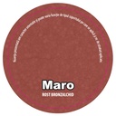 Email Rost Bronzalchid 3 în 1 pentru metal cu efect de lovitură de ciocan maro, 0.75 l