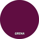 Vopsea alchidică pentru lemn/metal Rost Satin interior/exterior grena, 0.6 l