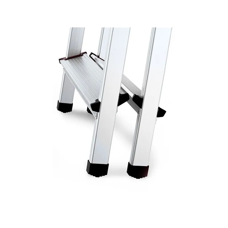 Scara din aluminiu, home, cu 2 fete, 3 trepte, 125 kg