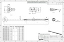 Holșurub de construcții cu cap plat TX, 8x140 mm, 50 buc