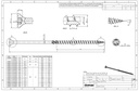 Holșurub de construcții cu cap înecat TX, 6x100 mm, 100 buc