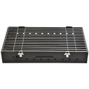Gratar portabil FM Grill Premium, carbuni - lemn, otel, portabil 58 x 30 cm