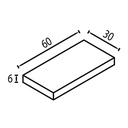 Pavaj Premim ROCA gri antic 6x30x60, 5.5 bucati/mp