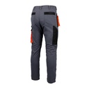 Pantalon PROMAN strech 250 grame, talie gri, portocaliu