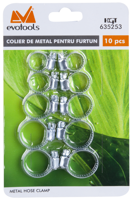 Set colier pentru furtun 10 bucăţi