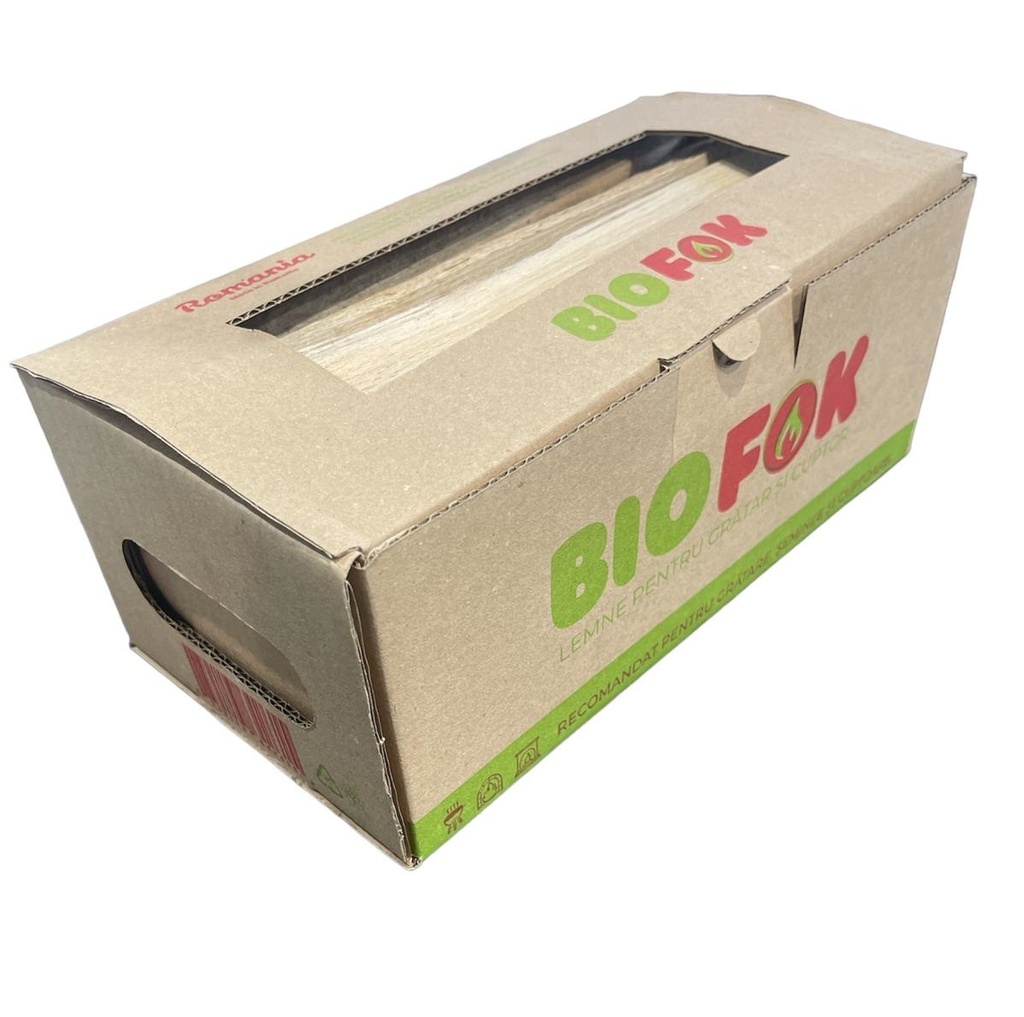 Lemn de foc, ambala cutie gratar, 2 kg aprox