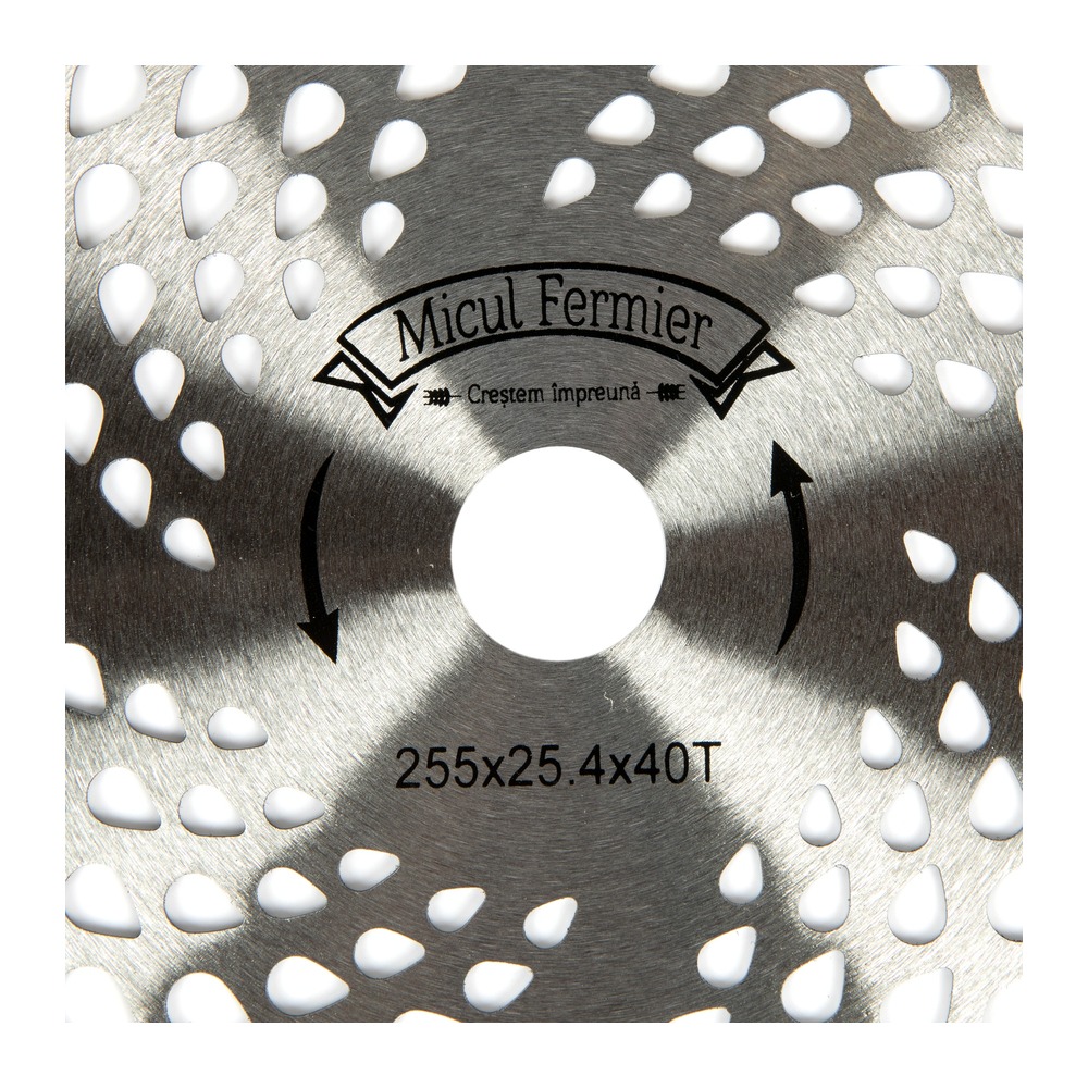 Disc motocositoare 40T Vidia 255x25.4x1mm