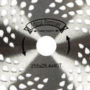 Disc motocositoare 40T Vidia 255x25.4x1mm