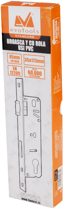 Broasca tip Y cu rola EvoTools, adancime 20 mm, placa frontala 16x240 mm