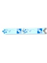List ceramic 20x6 mm floare blue
