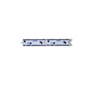 List ceramic decor 200x60 mm, figuine, albastru, gri, alb