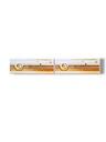 List ceramic decor 200x70 mm, yellow