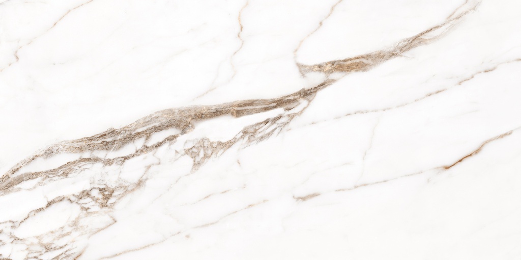 Faianta interior porțelanată glazurată Augusta White 30.8x60.8 cm, 1.7 mp