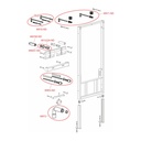 Cadru de montaj A105/1120 pentru bideu suspendat