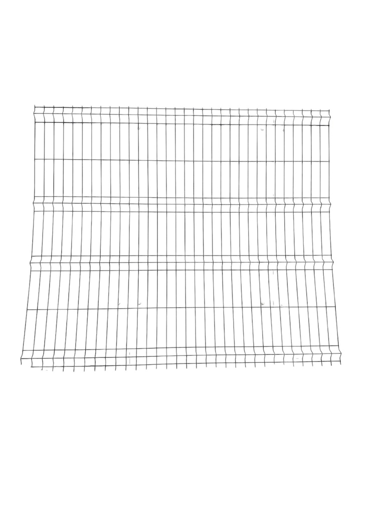 Panou gard bordurat plastifiat (RAL7016) gri antracit, 4.2x1530x2010 mm