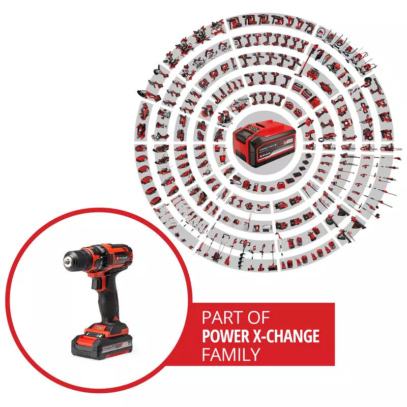 Acumulator Einhell 18V, 3.0 Ah, Power X-Change Plus, 900W