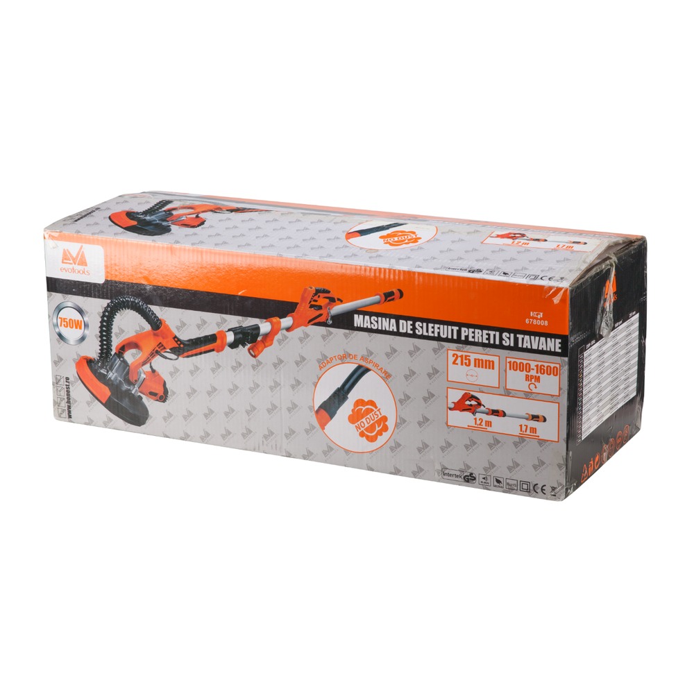 MASINA DE SLEFUIT PERETI SI TAVANE TELESCOPICA EPTO DWS 750 / P[W]: 750