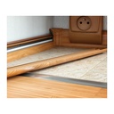 Colț interior din PVC pentru plintă parchet universal NG/SG 56 Arțar Patina