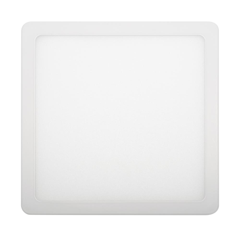 Spot aplicat patrat cu led SMD 20 W alb 6400K 210x210x28 mm