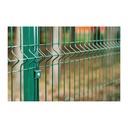 Stâlp gard verde, RAL 6005 60x40x2.5 mm, 2.5 m