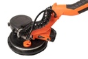 WOLFSON - slefuitor pereti  225 mm cu tija si aspirator